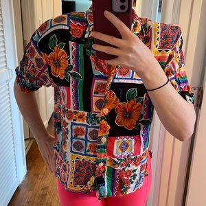 CHAUS vintage button down shirt